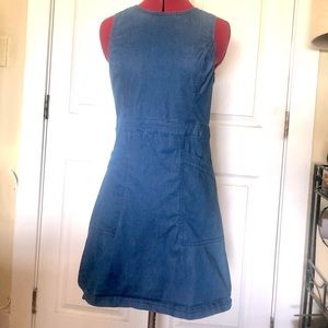 Denim Fitted Lush Dress